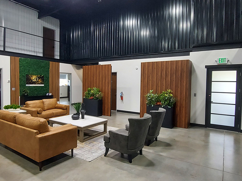 Inside Waiting Area